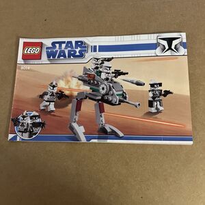 LEGO Star Wars 8014 Instruction Manual Booklet Only
